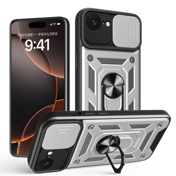 Sliding Camera Cover Design TPU+PC Phone Case, For iPhone 17 Pro Max, For iPhone 17 Pro, For iPhone 17