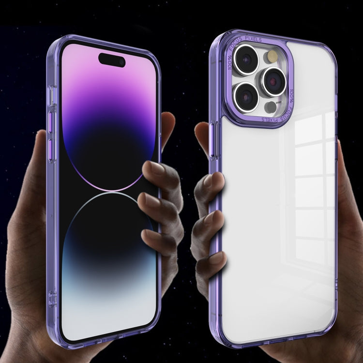 Crystal TPU + PC Electroplated Lens Frame Phone Case, For iPhone 12 Pro Max, For iPhone 12 Pro, For iPhone 11 Pro Max, For iPhone 11
