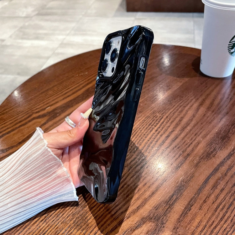 Solid Color Wave Texture TPU Phone Case, For iPhone 16, For iPhone 15 Pro Max, For iPhone 15 Pro
