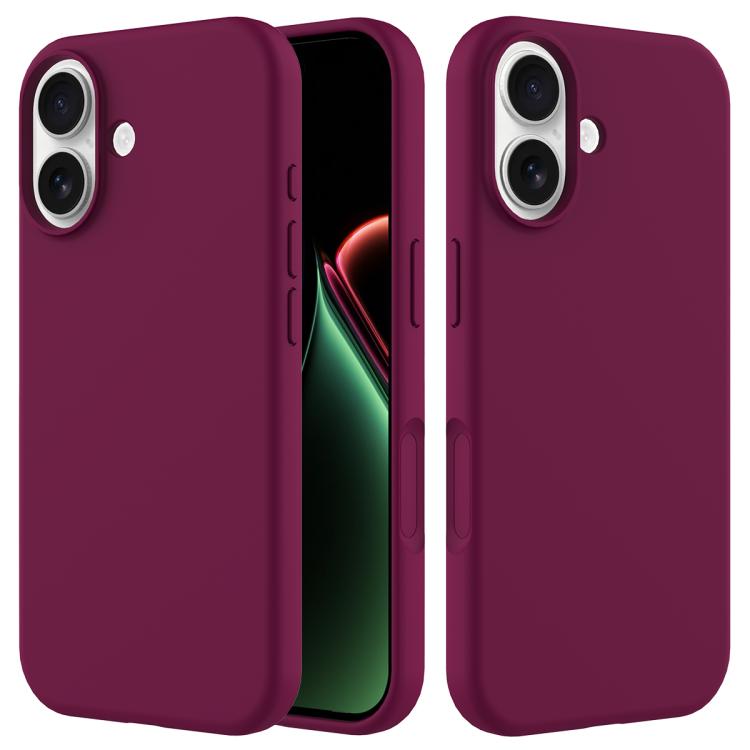 Solid Color Silicone Phone Case, For iPhone 17, For iPhone Air