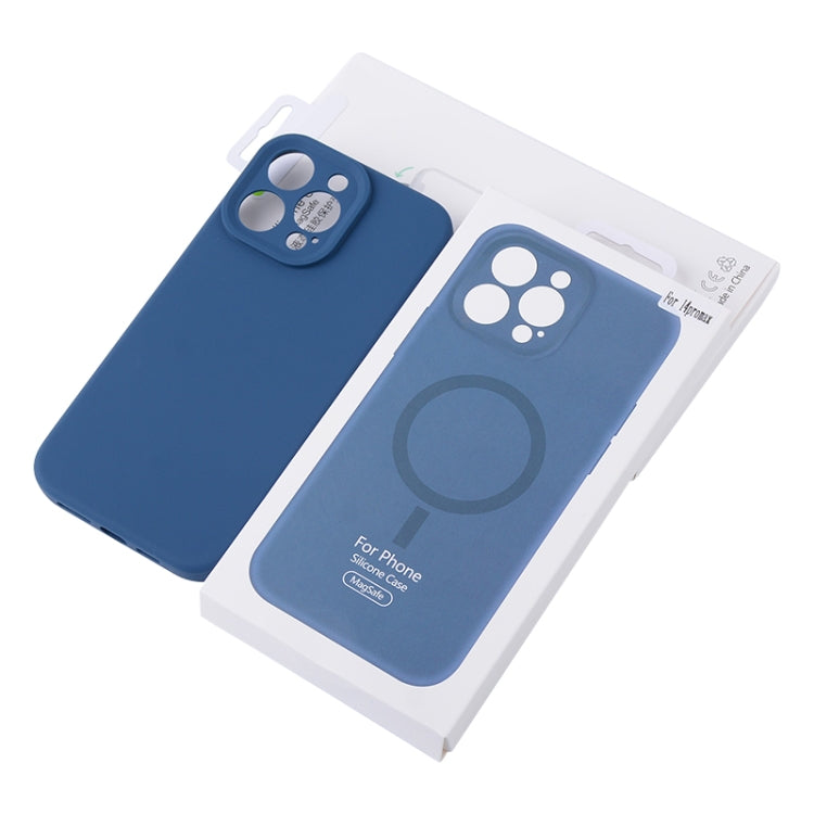 Liquid Silicone MagSafe Precision Hole Phone Case, For iPhone 14 Pro Max, For iPhone 13 Pro Max, For iPhone 13 Pro