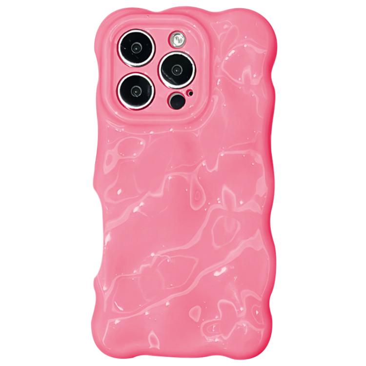 Wave Bubbles TPU Phone Case, For iPhone 16 Pro