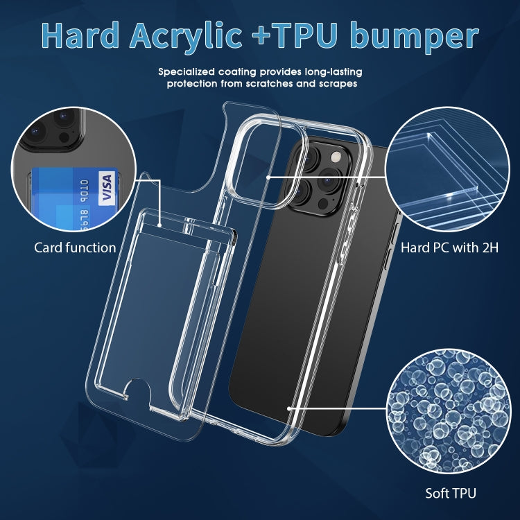 Crystal Clear Wallet Air Bag Phone Case, For iPhone 15 Pro Max, For iPhone 15 Pro, For iPhone 15 Plus, For iPhone 15, For iPhone 14 Plus, For iPhone 14, For iPhone 14 Pro, For iPhone 14 Pro Max, For iPhone 13 Pro Max, For iPhone 13 Pro, For iPhone 13...