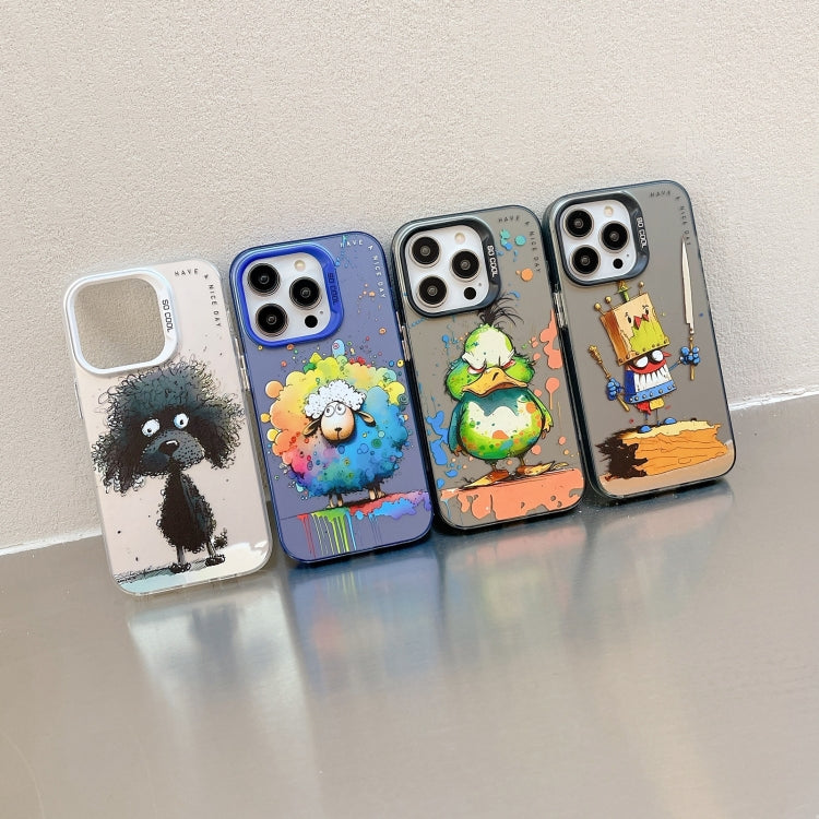 Animal Pattern Oil Painting Series PC + TPU Phone Case, For iPhone 6s Plus / 6 Plus