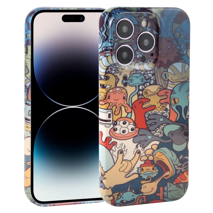 Dustproof Net Full Coverage PC Phone Case, For iPhone 14 Pro