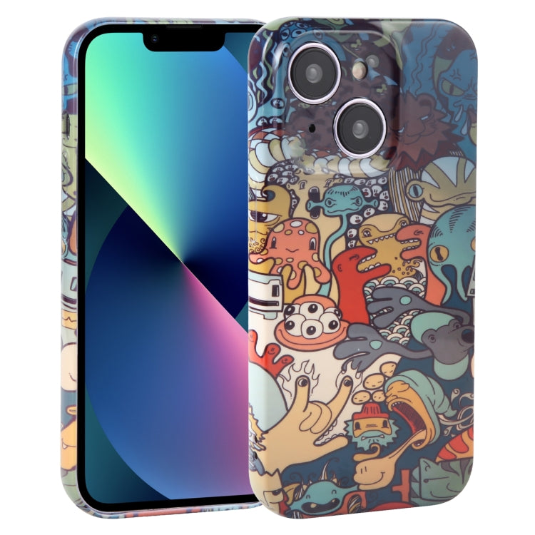 Dustproof Net Full Coverage PC Phone Case, For iPhone 13 mini