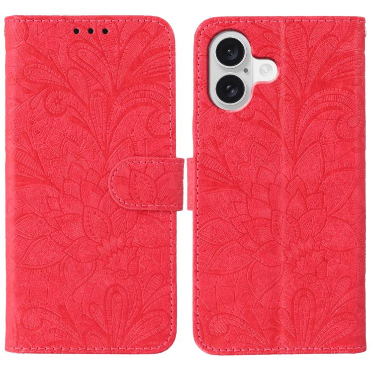 Lace Flower Embossing Flip Leather Phone Case, For iPhone 17 Pro Max, For iPhone 17 Pro, For iPhone 17, For iPhone Air
