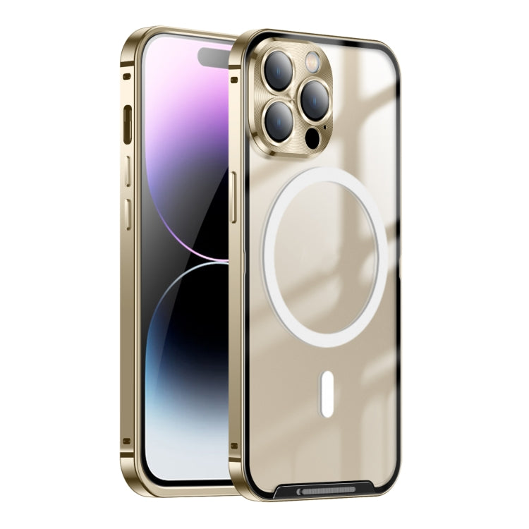 Frosted MagSafe Magnetic Metal Phone Case, For iPhone 16 Pro Max, For iPhone 16 Pro, For iPhone 16, For iPhone 15 Pro Max