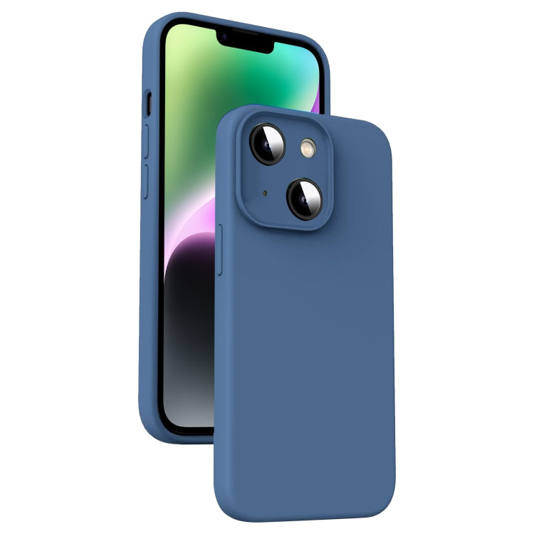 Microfiber Liquid Silicone Shockproof Phone Case, For iPhone 14 Plus, For iPhone 14, For iPhone 14 Pro, For iPhone 14 Pro Max