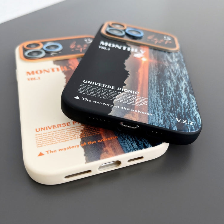 Scenery Pattern Large Window TPU Phone Case, For iPhone 14 Pro, For iPhone 14 Pro Max, For iPhone 13 Pro Max, For iPhone 13 Pro