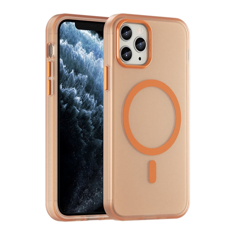 MagSafe Frosted Translucent TPU + PC Full Coverage Phone Case, For iPhone 11 Pro Max, For iPhone 11