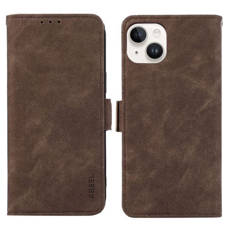 ABEEL Frosted Magnetic RFID Leather Phone Case, For iPhone 14 Pro Max, For iPhone 13 Pro Max, For iPhone 13 Pro, For iPhone 13