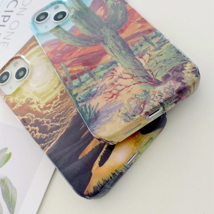 Varnishing Water Stick PC Phone Case, For iPhone 15 Plus, For iPhone 15
