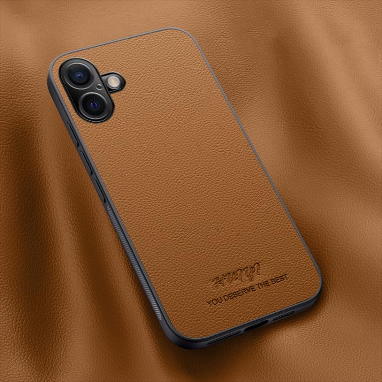 HUIYI Leather Magnetic Phone Case, For iPhone 16, For iPhone 15 Pro Max, For iPhone 15 Pro, For iPhone 15 Plus