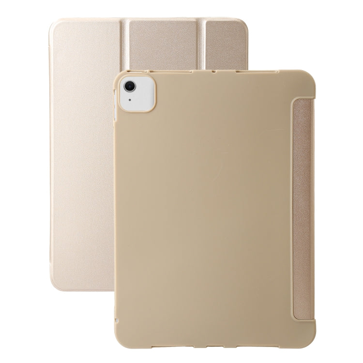 Three-fold Holder Flip Tablet Leather Case, For iPad Air 11 2025 / 2024, For iPad Air 13 2025 / 2024
