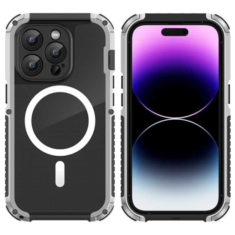 MagSafe Shockproof Metal Phone Case, For iPhone 15 Pro Max, For iPhone 15 Pro, For iPhone 14 Pro, For iPhone 14 Pro Max