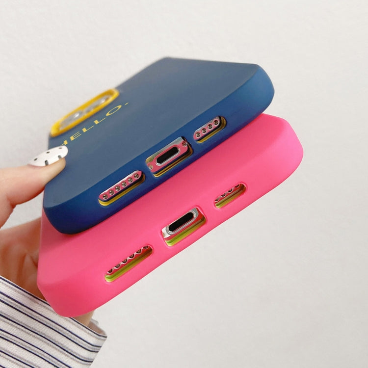 HELLO Word PC Hybrid TPU Phone Case, For iPhone 11 Pro, For iPhone X / XS, For iPhone XR