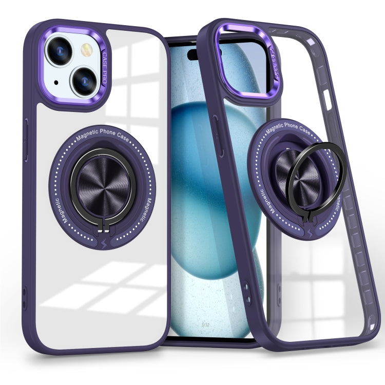 Magnetic Rotating Ring Holder Phone Case, For iPhone 15 Pro Max, For iPhone 15 Pro, For iPhone 15 Plus, For iPhone 15