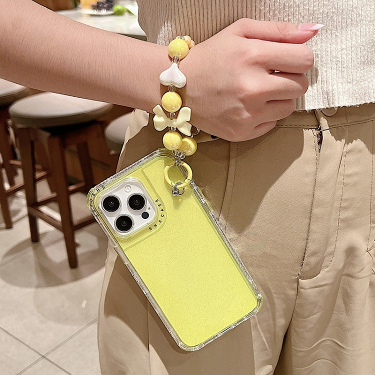TPU + PC + Glitter Sequins Full Coverage Phone Case with Bracelet, For iPhone 14 Pro, For iPhone 14 Pro Max, For iPhone 6 / 7 / 8 / SE 2020, For iPhone 13 Pro Max, For iPhone 13 Pro, For iPhone 13
