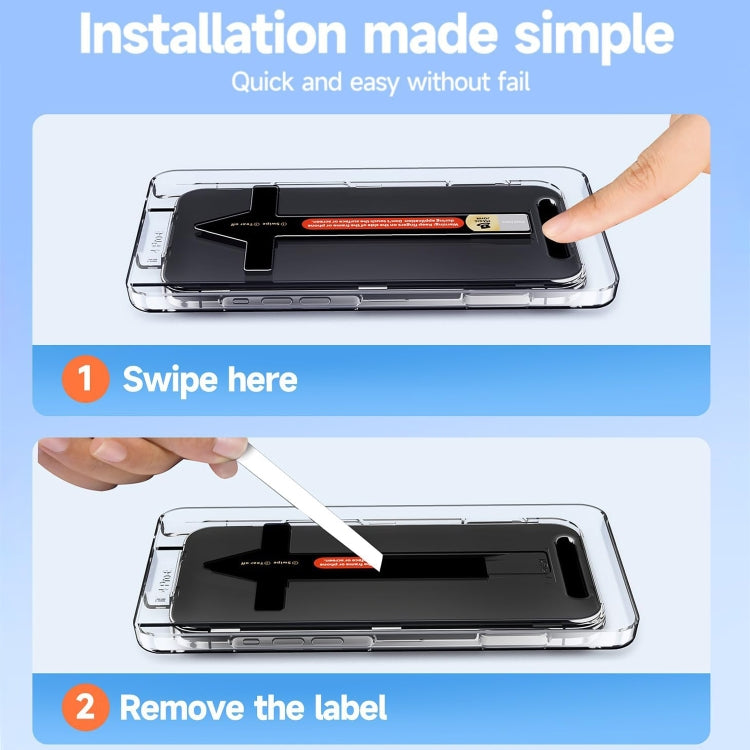 LK Easy Install HD Tempered Glass Film, For iPhone 11 Pro