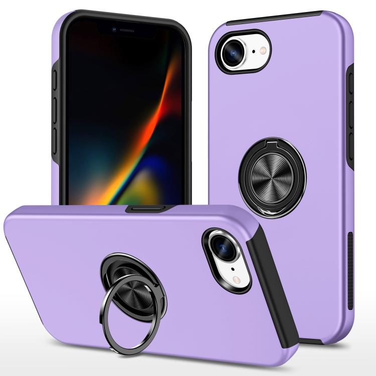 PC + TPU Magnetic Phone Case with Invisible Ring Holder, For iPhone 17 Pro Max, For iPhone 17, For iPhone Air