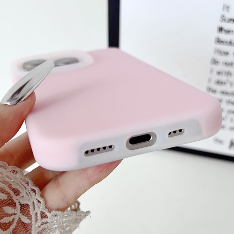PC Hybrid Liquid Silicone Jelly Phone Case, For iPhone 12 Pro Max, For iPhone 12 Pro, For iPhone 12