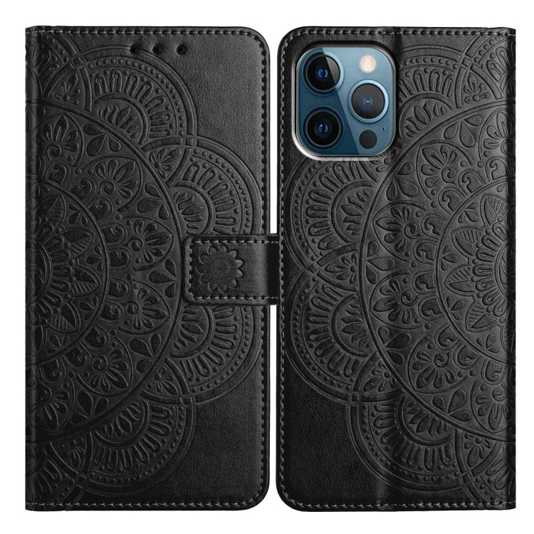 Flower Embossed Leather Phone Case, For iPhone 16e, For iPhone 16 Pro Max, For iPhone 16 Pro, For iPhone 16 Plus