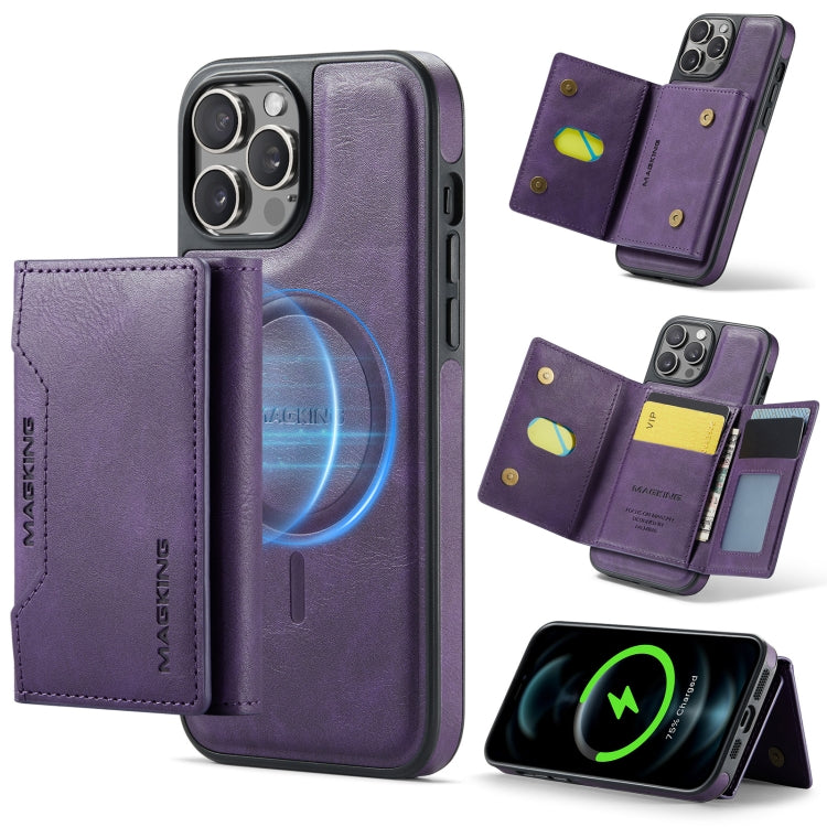 MAGKING K2 Series MagSafe RFID Card Bag Detachable Phone Case, For iPhone 13 Pro, For iPhone 13, For iPhone 12 / 12 Pro, For iPhone 12 Pro Max