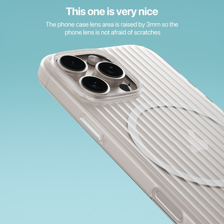 PC Corrugated MagSafe Phone Case, For iPhone 13 Pro Max, For iPhone 13 Pro, For iPhone 13