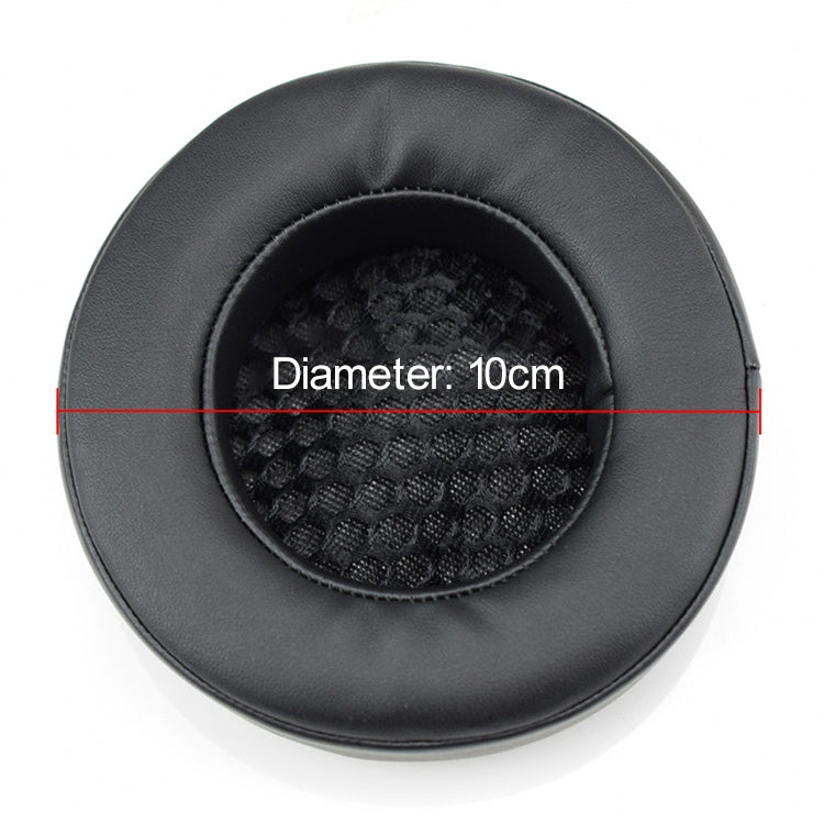 2 PCS For XIBERIA V2 / V5 / X10 / X12 Thicken Headphone Cushion Sponge Cover Earmuffs Replacement Earpads, For XIBERIA V2 / V5(Black)