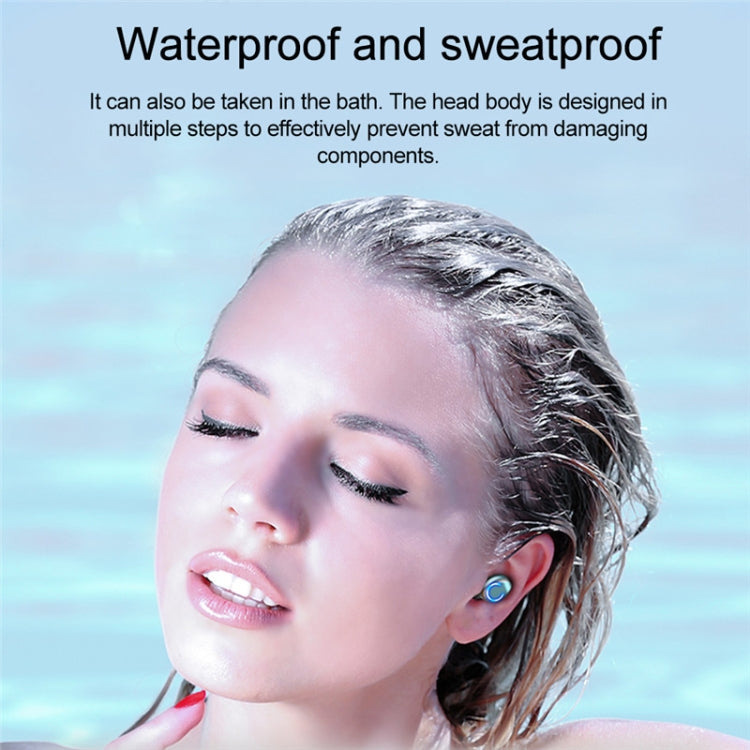 F9-9 TWS CVC8.0 Noise Cancelling Bluetooth Earphone with Charging Box, Support Touch Lighting Effect & Three-screen LED Power Display & Power Bank & Mobile Phone Holder & HD Call & Voice Assistant, F9-9 Black, F9-9 Dark Blue, F9-9 Pink, F9-9 Blue...