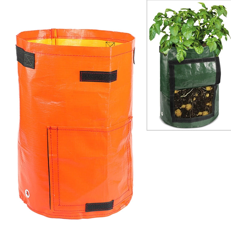 10 Gallons Potato Planting PE Bags Vegetable Planting Grow Bags Farm Garden Supplies, Size: 35cm x 50cm, 35cm x 50cm