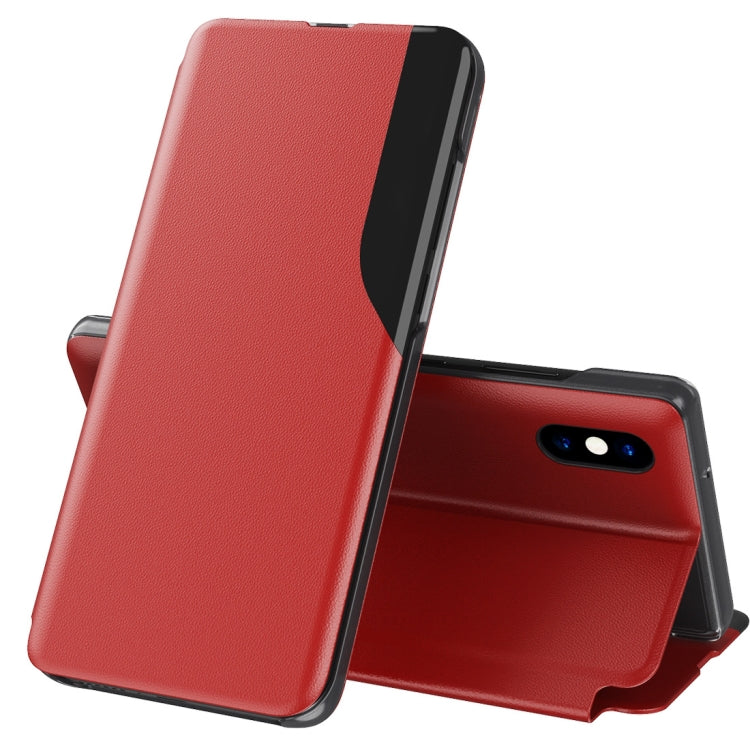 Attraction Flip Holder Leather Phone Case, For iPhone 11 Pro, For iPhone 11 Pro Max, For iPhone XR, For iPhone X / XS