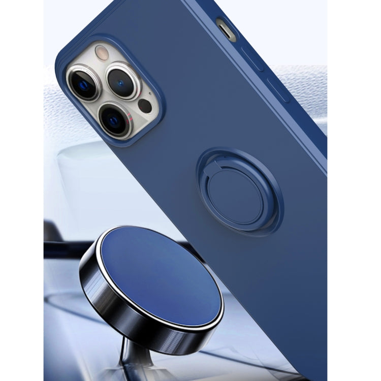 Ring Kickstand Silicone Phone Case, For iPhone 14 Pro Max