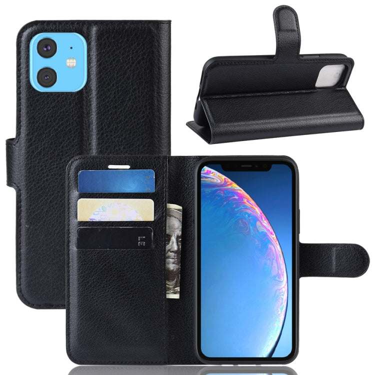 Litchi Texture Horizontal Flip Leather Case for iPhone XIR 2019, with Wallet & Holder & Card Slots, For XIR 2019, For iPhone 11