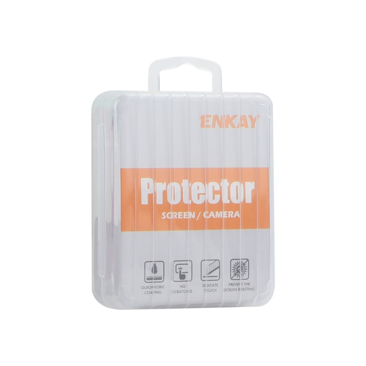 ENKAY AR Anti-reflection Individual Diamond Ring Camera Lens Glass Full Film, For iPhone 16 Pro / 16 Pro Max