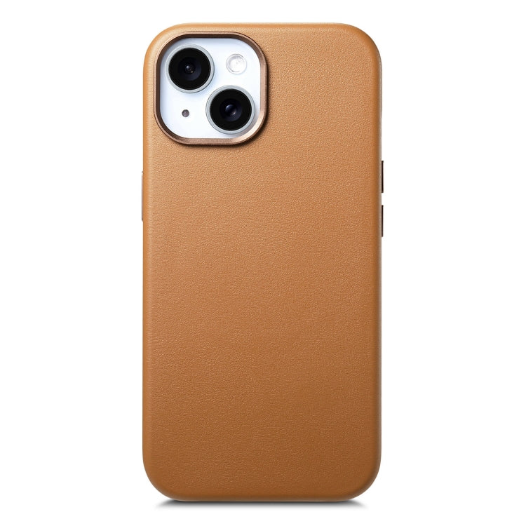 Electroplated Metal Button MagSafe Phone Case, For iPhone 13