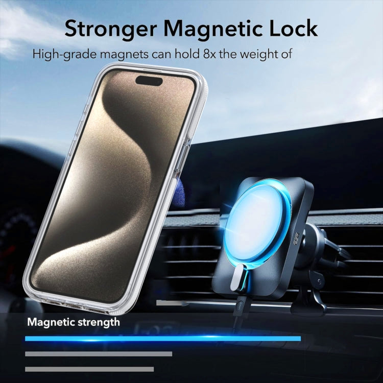 Dual-Color Gradient Discolor MagSafe Phone Case, For iPhone 11