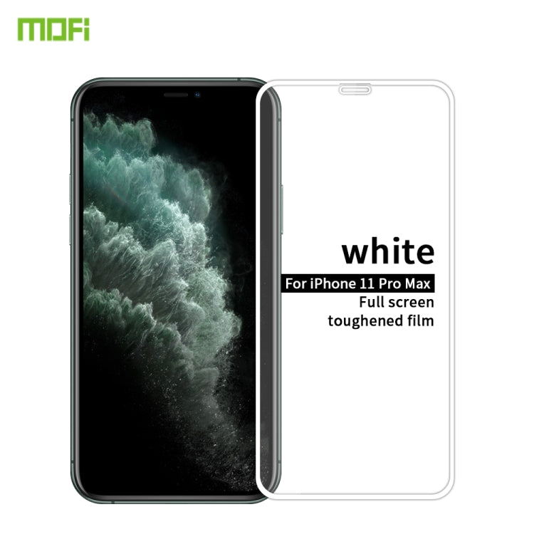 For iPhone 11 Pro Max MOFI 9H 2.5D Full Screen Tempered Glass Film, For iPhone 11 Pro Max