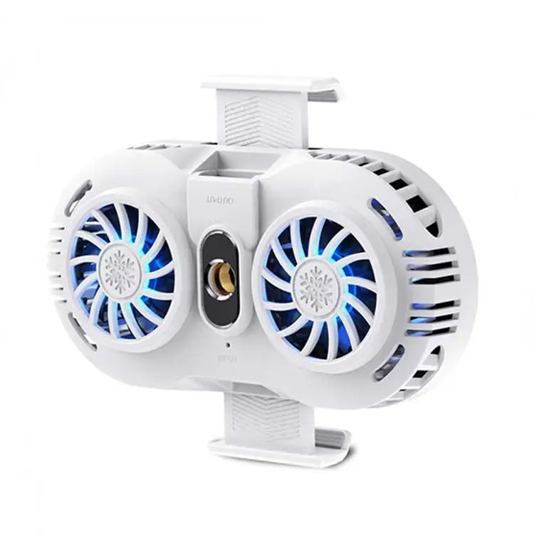 AH-102 Type-C / USB-C + USB Interface Dual Cooling And Fast Cooling Mobile Phone Radiator for 4-6.5 inch Mobile Phones