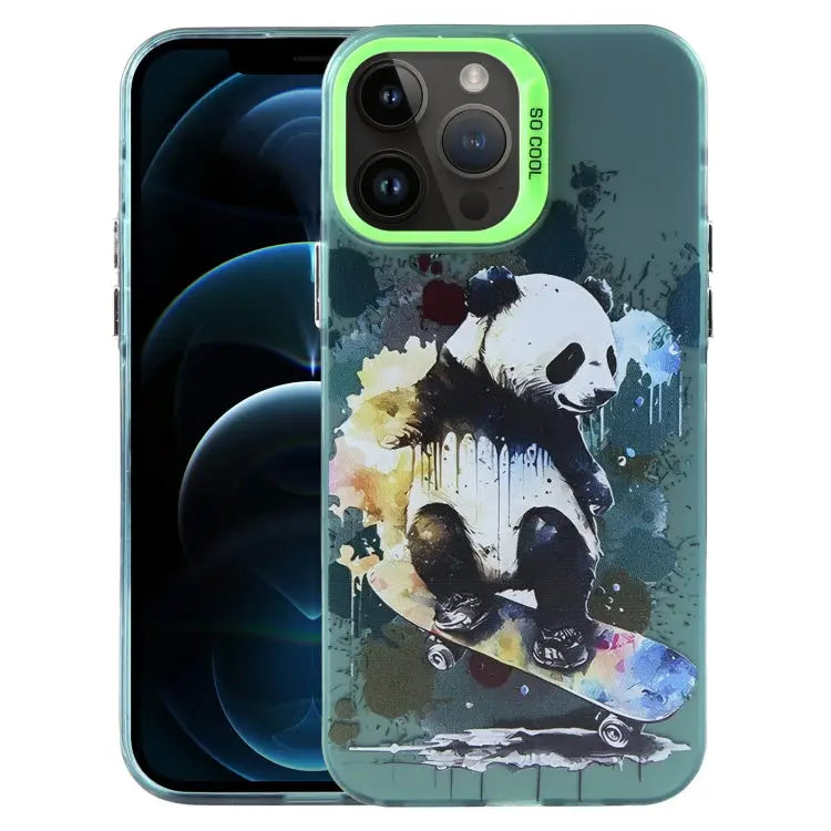 Animal Pattern PC Phone Case For iPhone 13 For iPhone 12 For iPhone 12 Pro Max - For iPhone 12 Pro Max / Panda - Apple
