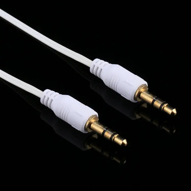 Aux Audio Cable 3.5mm Male to Male Retractable Cord Compatible with Phones Tablets Headphones MP3 Player Car/Home