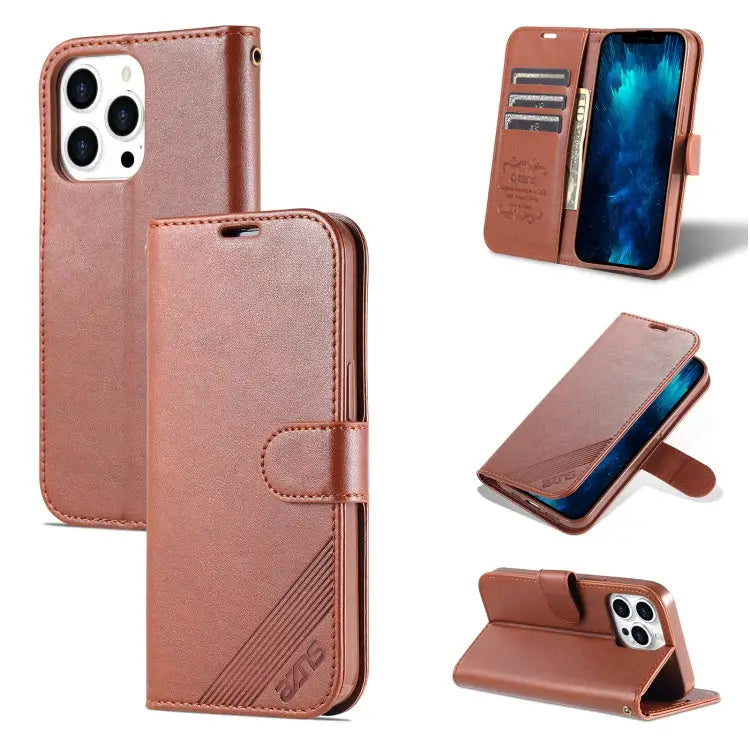 AZNS Sheepskin Texture Horizontal Flip Leather Case with Holder & Card Slots & Wallet For iPhone 13 For iPhone 13 mini