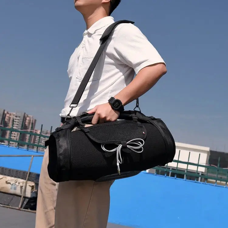 Bluetooth Speaker Single Shoulder Strap Case + Phone Bag Set For JBL Boombox 1/2 Case + Phone Bag Black - Case + Phone