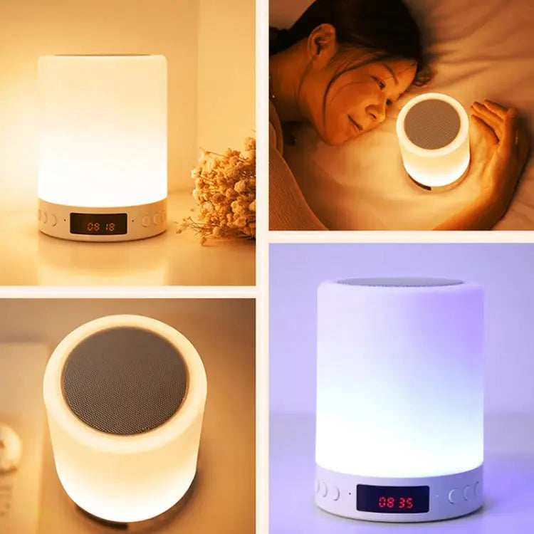 Bluetooth Speakers Pat Lights Charging Card Audio With Atmosphere Lamp With Atmosphere Lamp - With Atmosphere Lamp