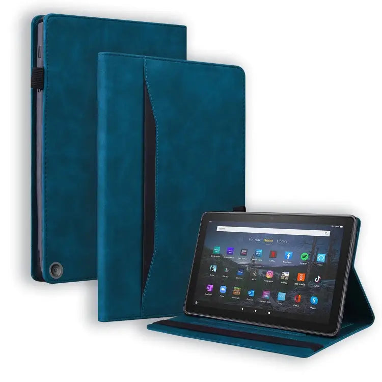 Business Shockproof Horizontal Flip Leather Case with Holder & Card Slots & Photo Frame & Pen Slot & Sleep / Wake-up