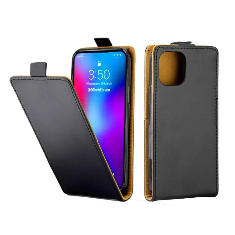 Business Style Vertical Flip TPU + PU Leather Case with Card Slot For iPhone 12 Pro Max For iPhone 12 mini For iPhone