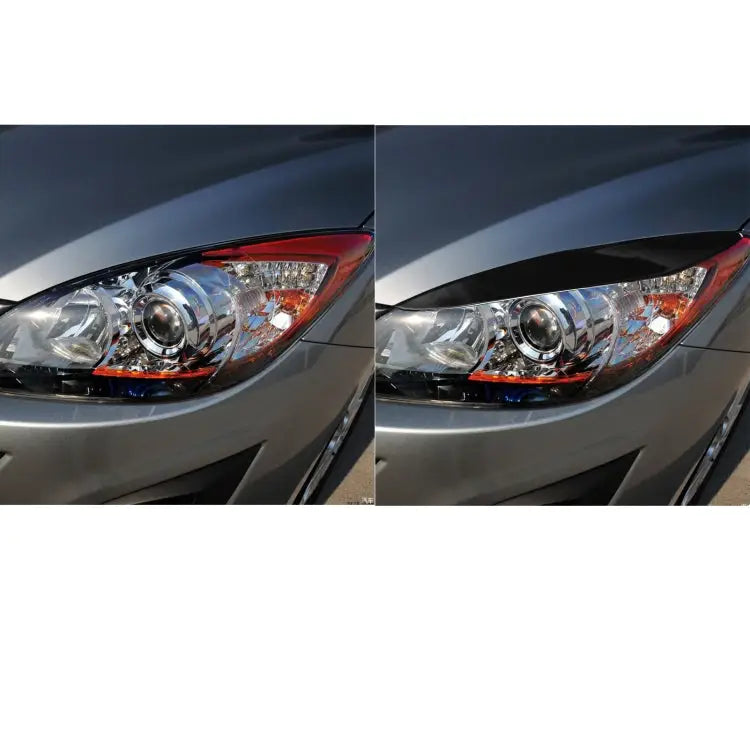 Car ABS Light Eyebrow For Mazda 3 2010-2013 For Mazda 3 2010-2013 - For Mazda 3 2010-2013