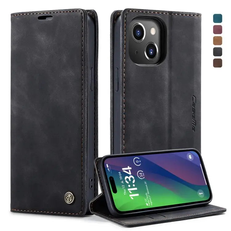 CaseMe 013 Multifunctional Horizontal Flip Leather Phone Case For iPhone 15 Pro Max For iPhone 15 Pro For iPhone 15