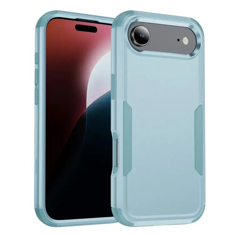 Commuter Shockproof TPU + PC Phone Case For iPhone 17 For iPhone 17 Air - For iPhone Air / Grey Green - Apple